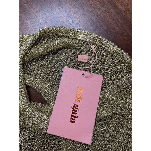 Cult Gaia Hazen Knit Dress in Gold - Picture 9 of 16